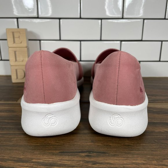 Clarks Sillian 2.0 Moon Women's Size 9.5 Shoes Mauve Wide Slip On Loafer - Picture 4 of 10